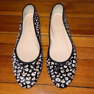 J. Crew Collection Leopard Flats
